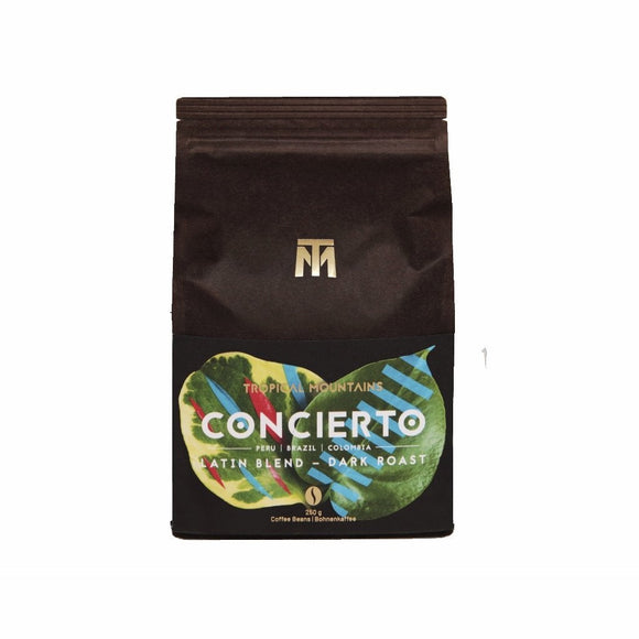 Tropical Mountains - Concierto 250g (Whole Beans)