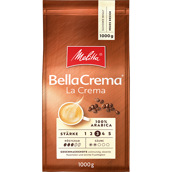 Melitta Whole Beans - bella crema la crema 1Kg