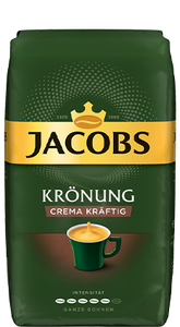 Jacobs Whole Beans - Krönung Crema Kräftig (Strong) 1Kg