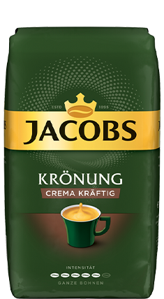 Jacobs Whole Beans - Krönung Crema Kräftig (Strong) 1Kg