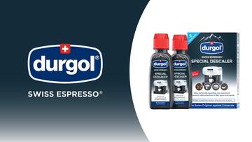 Durgol Swiss Espresso Descaler 2x 125ML (For All Coffee Machine Types)